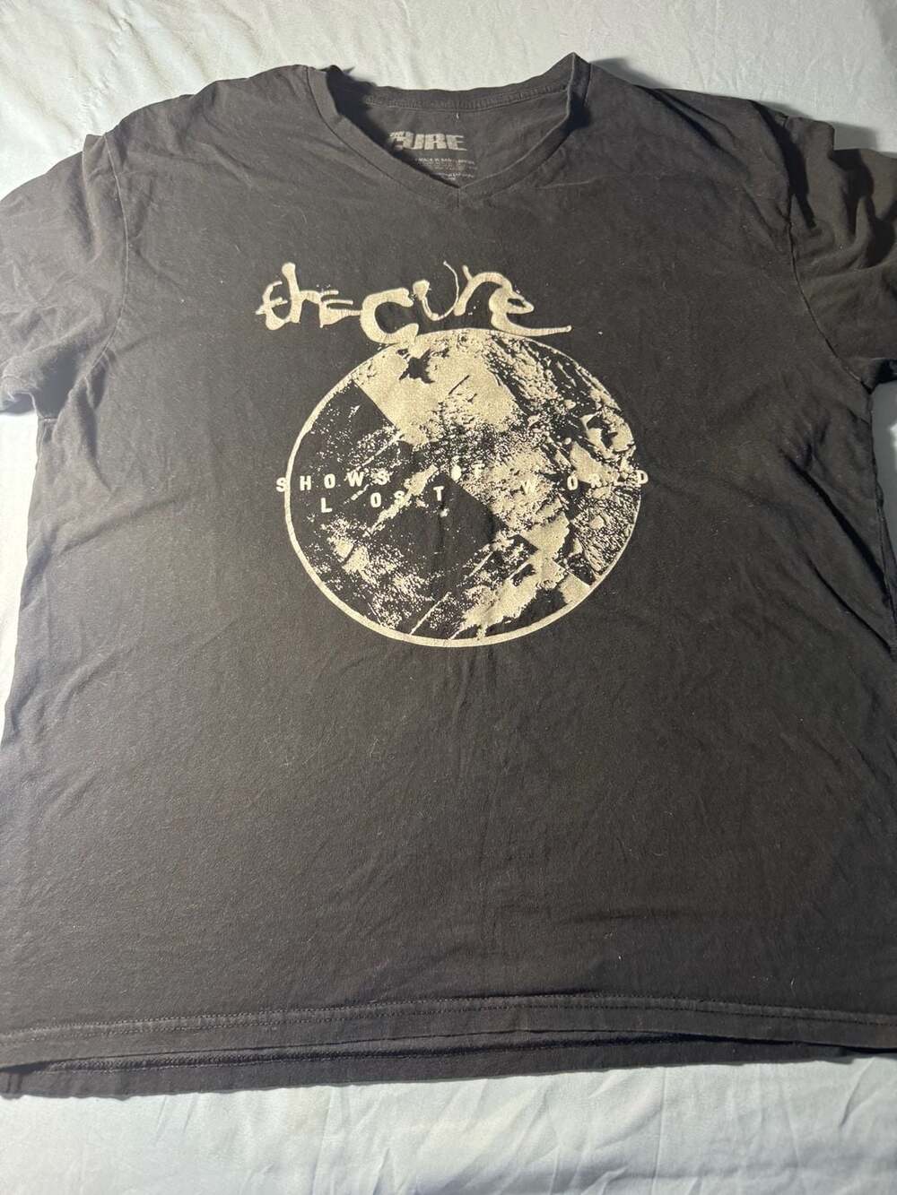 The Cure Shows Of A Lost World Tour T-Shirt Size XL